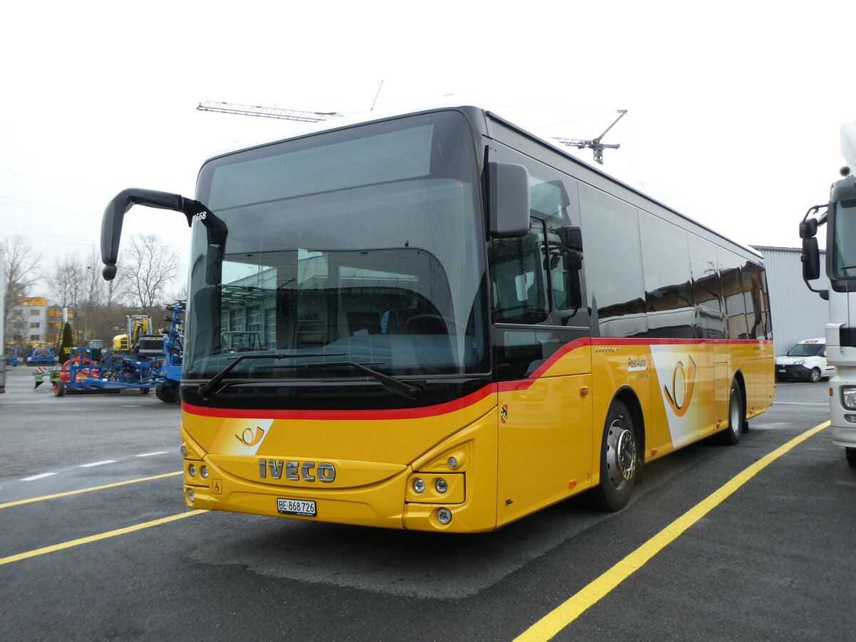 (231'028) - Flck, Brienz - Nr. 26/BE 868'726 - Iveco am 28. November 2021 in Kerzers, Interbus