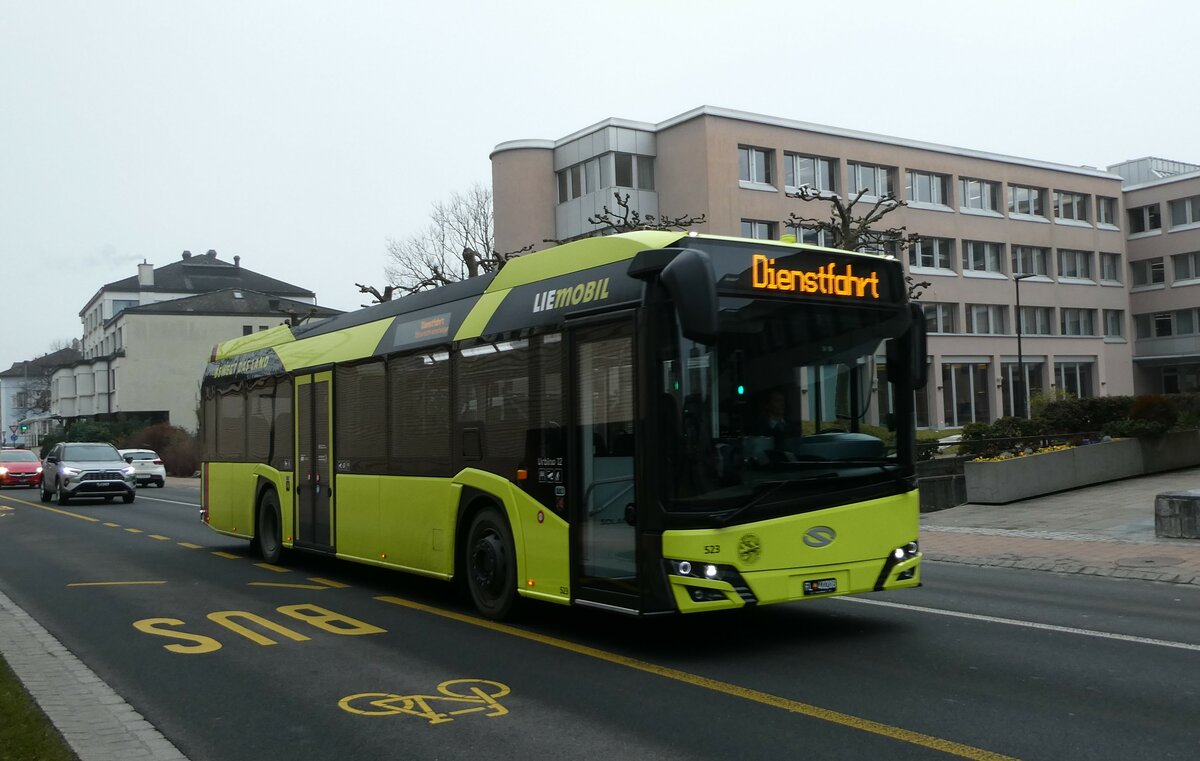 (231'325) - BOS PS Anstalt, Vaduz - Nr. 523/FL 40'208 - Solaris am 15. Dezember 2021 in Vaduz, Post