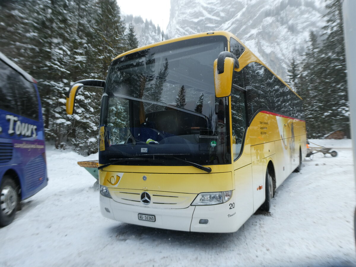 (231'917) - Tschannen, Zofingen - Nr. 20/AG 16'360 - Mercedes am 9. Januar 2022 in Adelboden, Unter dem Birg