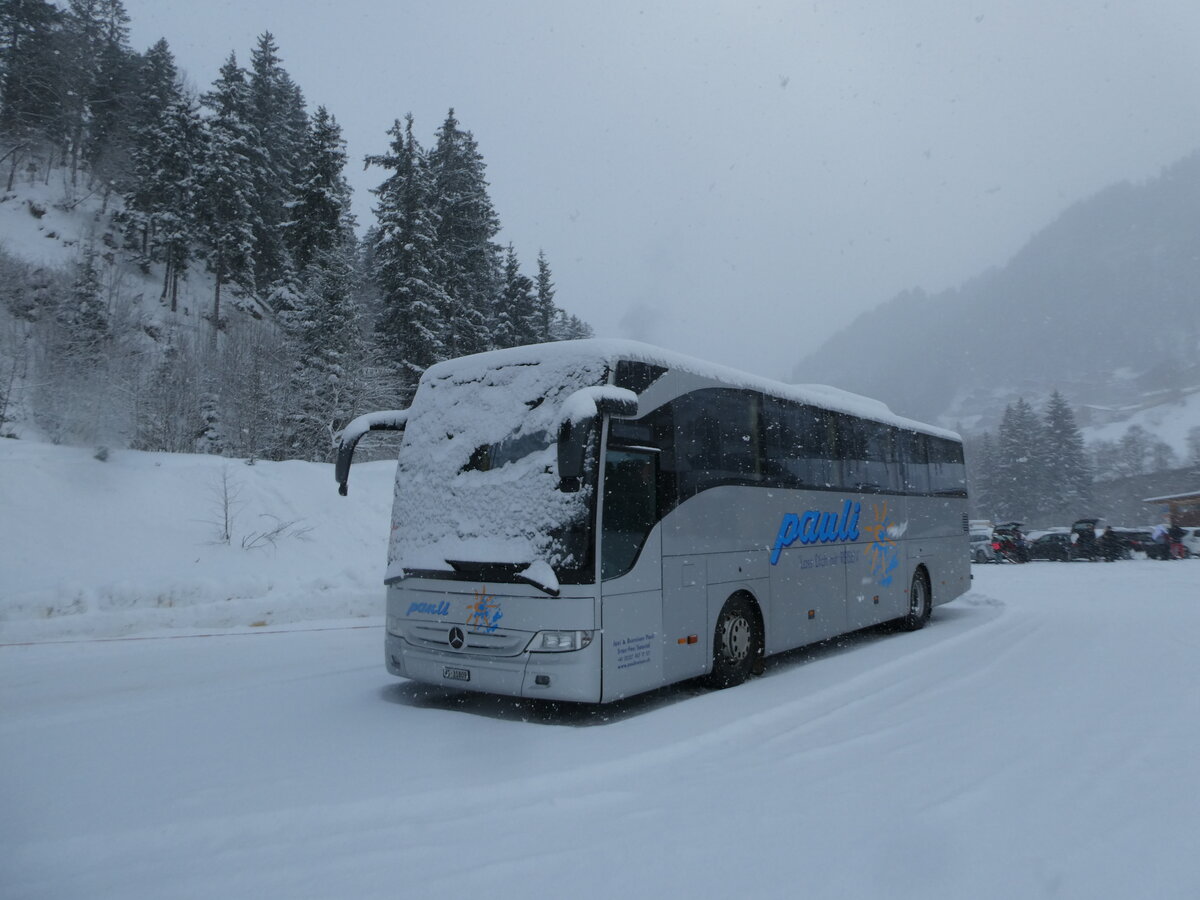 (231'938) - Pauli, Saas-Balen - VS 31'809 - Mercedes am 9. Januar 2022 in Adelboden, ASB