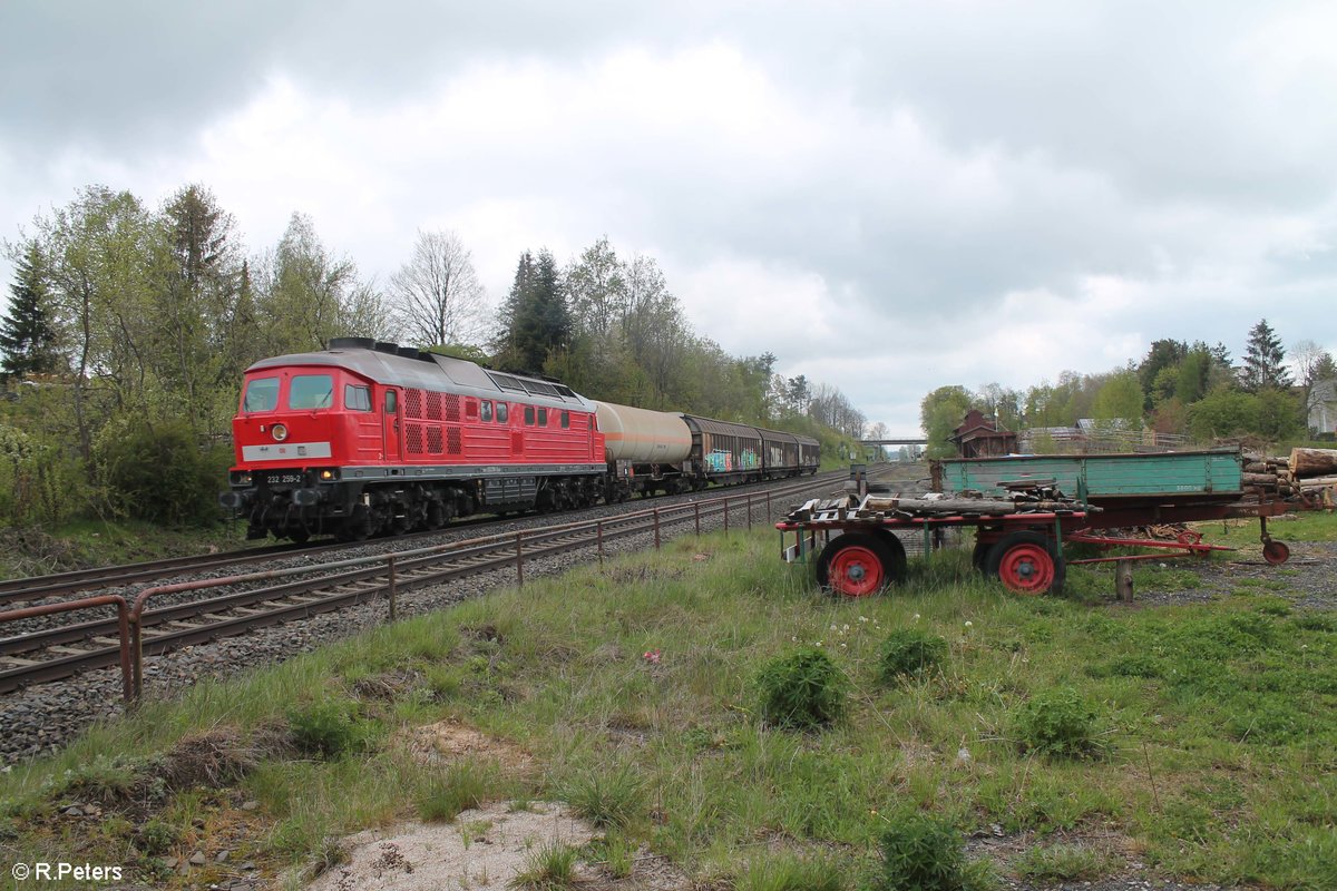 232 259 mit EZ 45362 XTCH - NNR Waldershof. 06.05.19