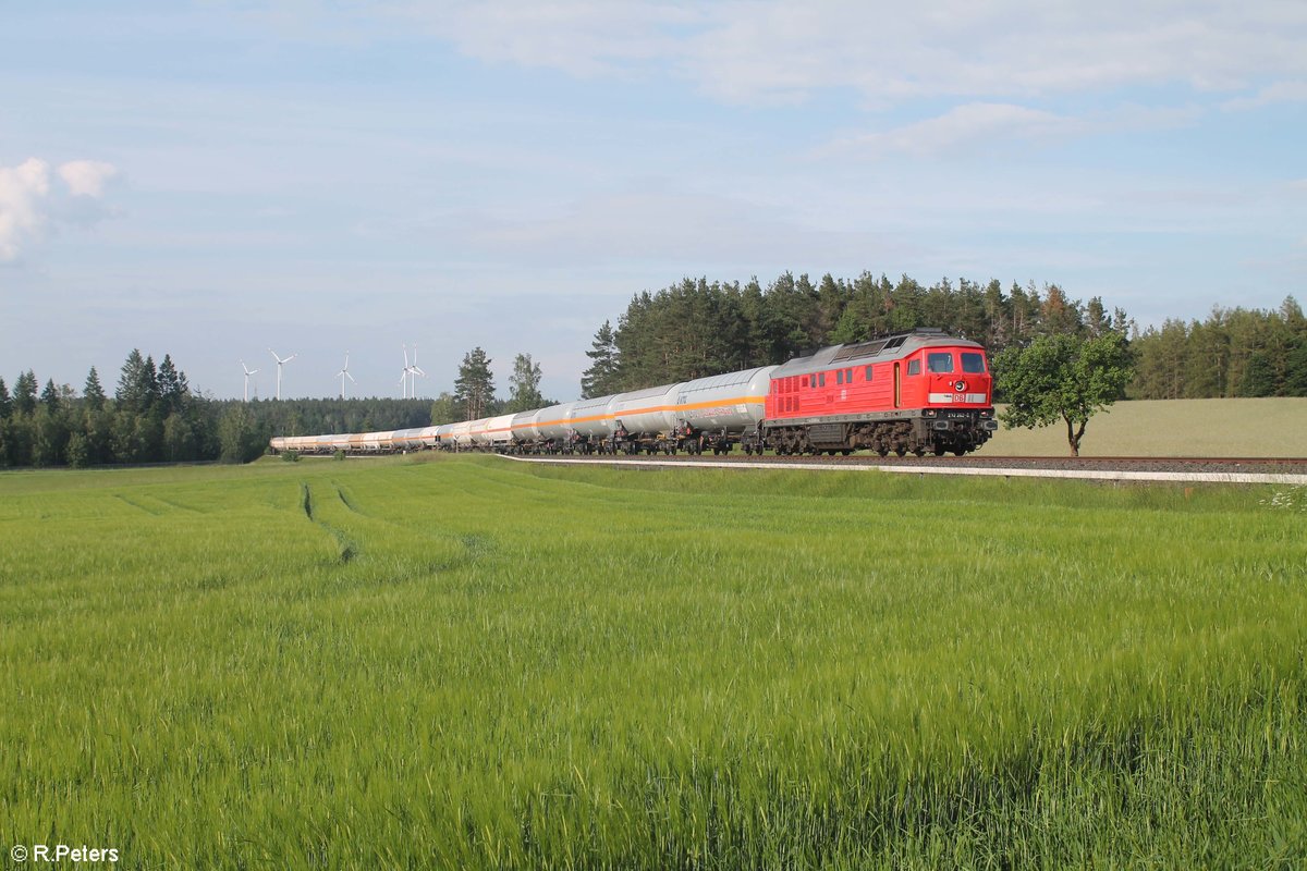 232 262 zieht den GC98671 nach Neustadt/Donau bei Marktleuthen. 17.06.20