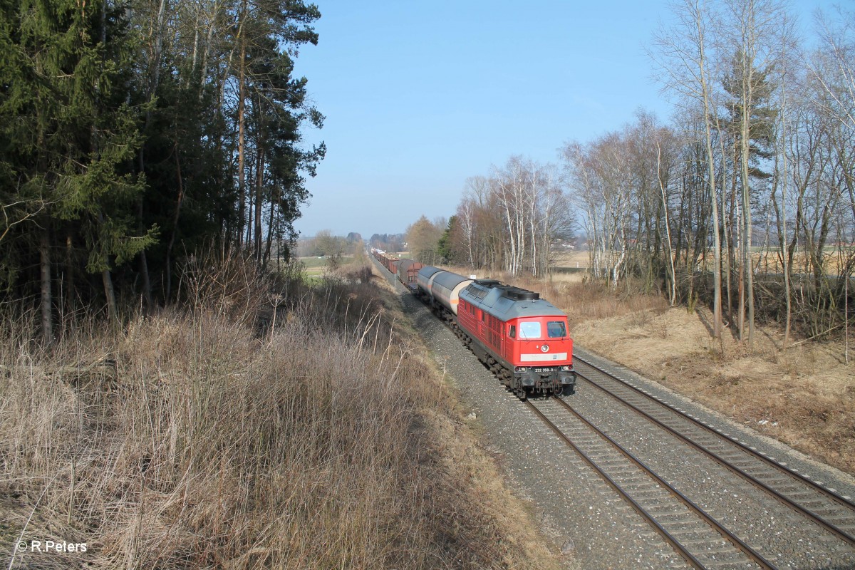 232 359 mit dem 45368 XTCH - NNR bei Waldershof. 23.03.15