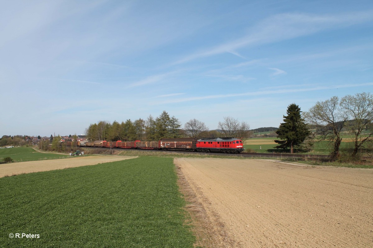 232 359 mit dem 51651Frankenwald Umleiter Leipzig Engelsdorf - Nütnberg bei Waldershof. 17.04.14