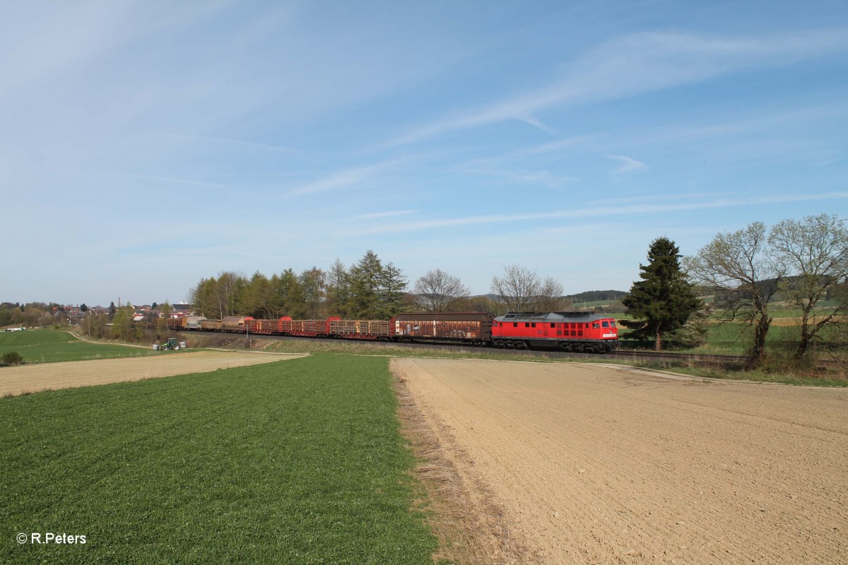 232 359 mit dem 51651Frankenwald Umleiter Leipzig Engelsdorf - Nütnberg bei Waldershof. 17.04.14