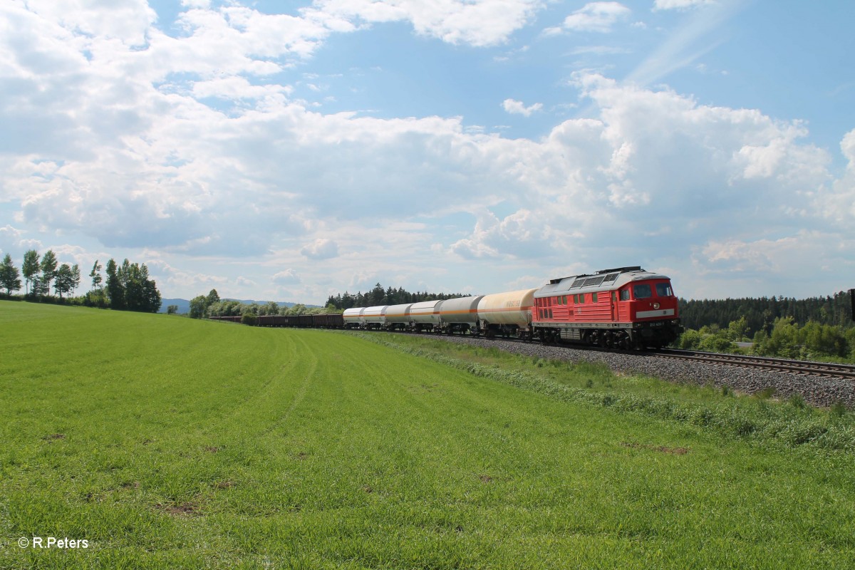 232 426-7 mit dem 45365 Nürnberg - Cheb bei Brand bei Marktredwitz. 20.05.14