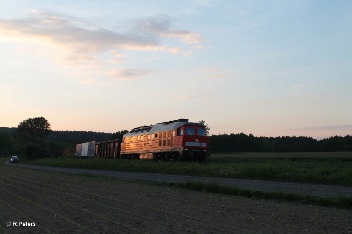 232 426-7 mit dem 45366 Cheb - Nürnberg Umgeleitet bei Oberteich. 20.05.14