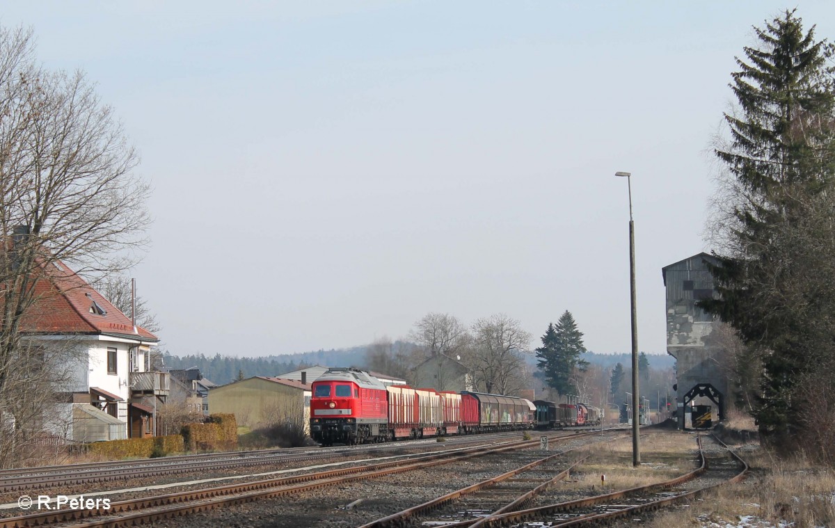 232 469-7 mit dem 51723 NNR - LLE Frankenwaldumleiter in Pechbrunn. 27.02.16