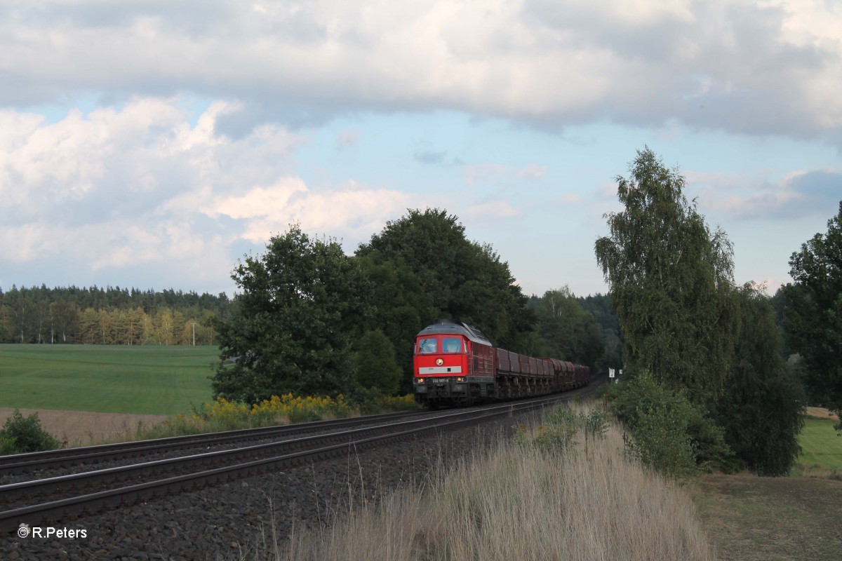 232 587-6 mit 51750 Frankenwald Umleiter Nürnberg - Leipzig Engelsdorf bei Naabdemenreuth. 29.08.14