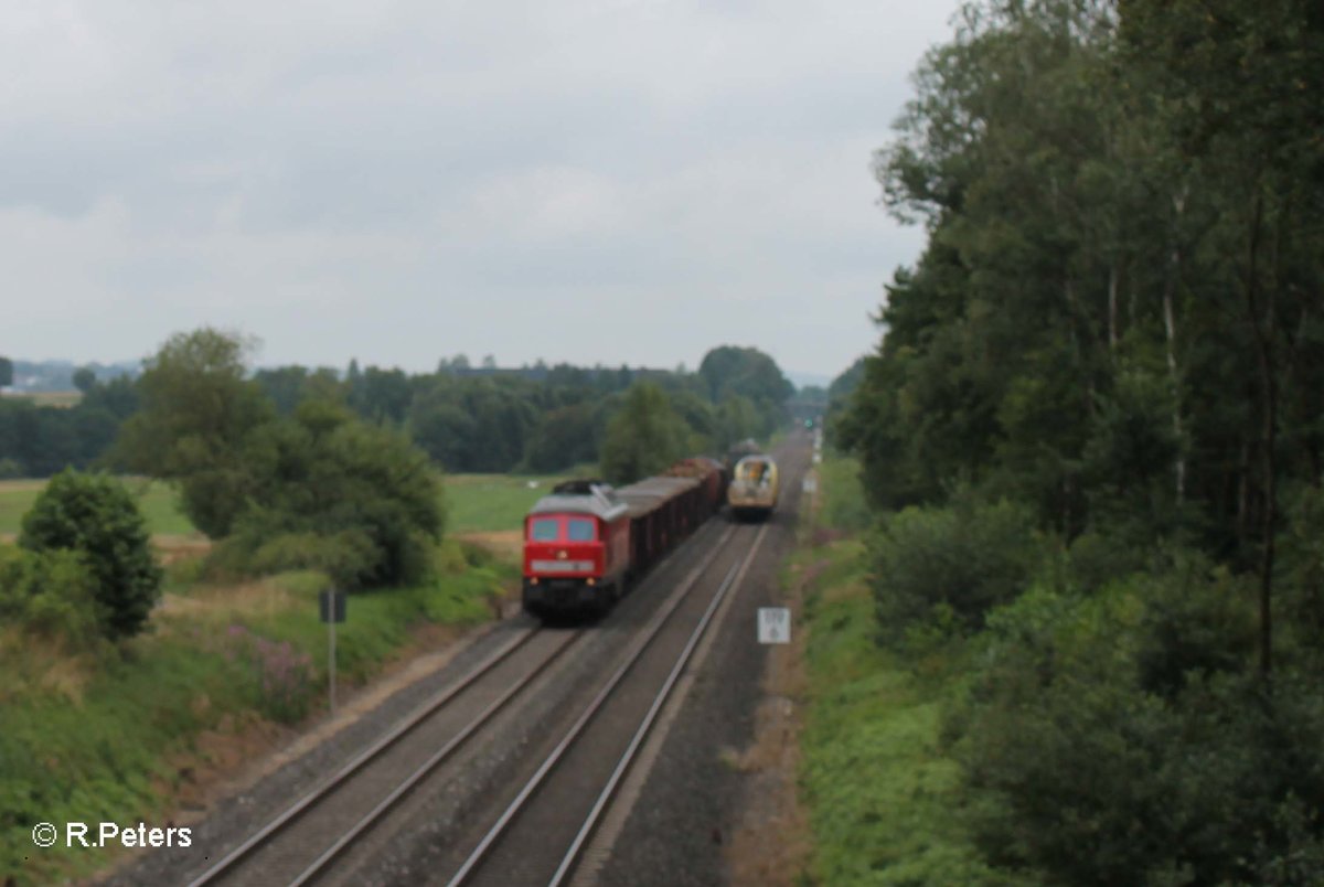 232 609-8 zieht bei waldershof den 51081 Leipzig - Nürnberg Frankenwald Umleiter. 05.08.16