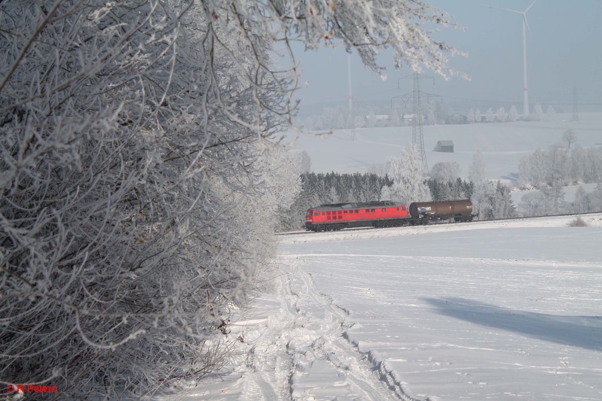 232 609 als EZ 45362 XTCH - NNR bei Seußen. 29.01.17