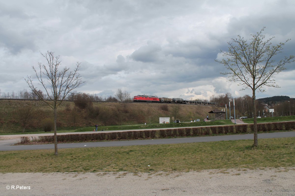 232 609 erreicht Marktredwitz mit dem 51724 Nürnberg - Leipzig Engelsdorf Frankenwald Umleiter.13.04.16