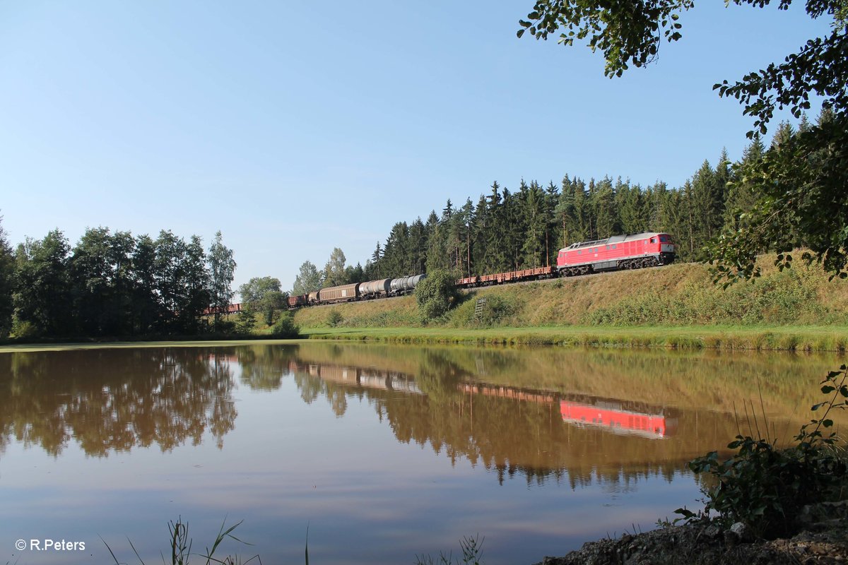 232 909-2 zieht bei Oberteich den 45367 NNR - XTCH. 12.09.16