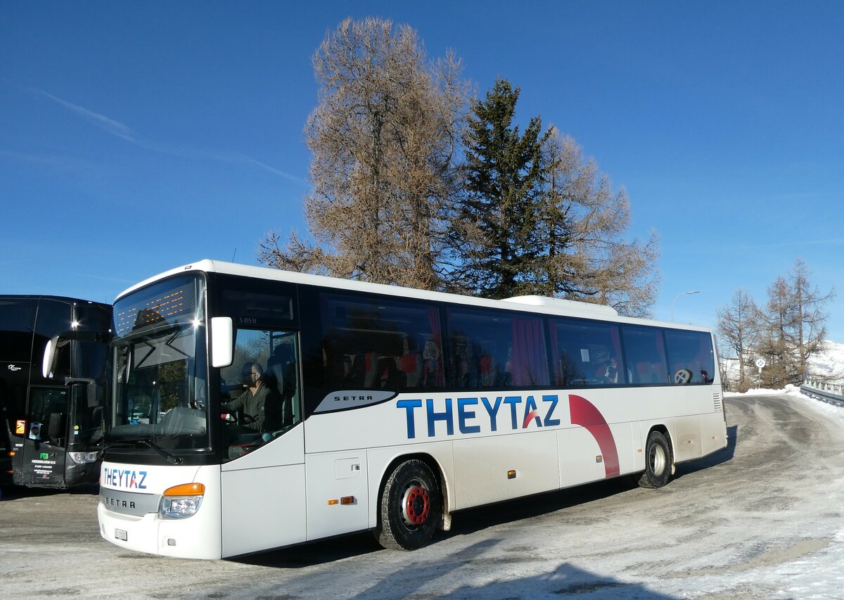 (232'763) - Theytaz, Sion - VS 11'002 - Setra am 12. Februar 2022 in Thyon 2000