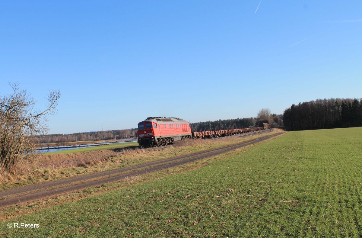 233 040-5 zieht bei Oberteich den 45365 NNR - XTCH. 29.01.16