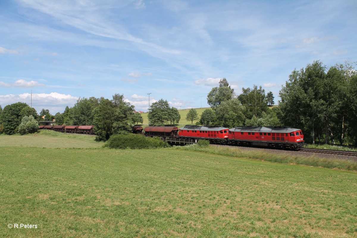 233 219 + 478 mit dem Frankenwaldumleiter 51651 bei Röthenbach im Steinwald. 19.06.14