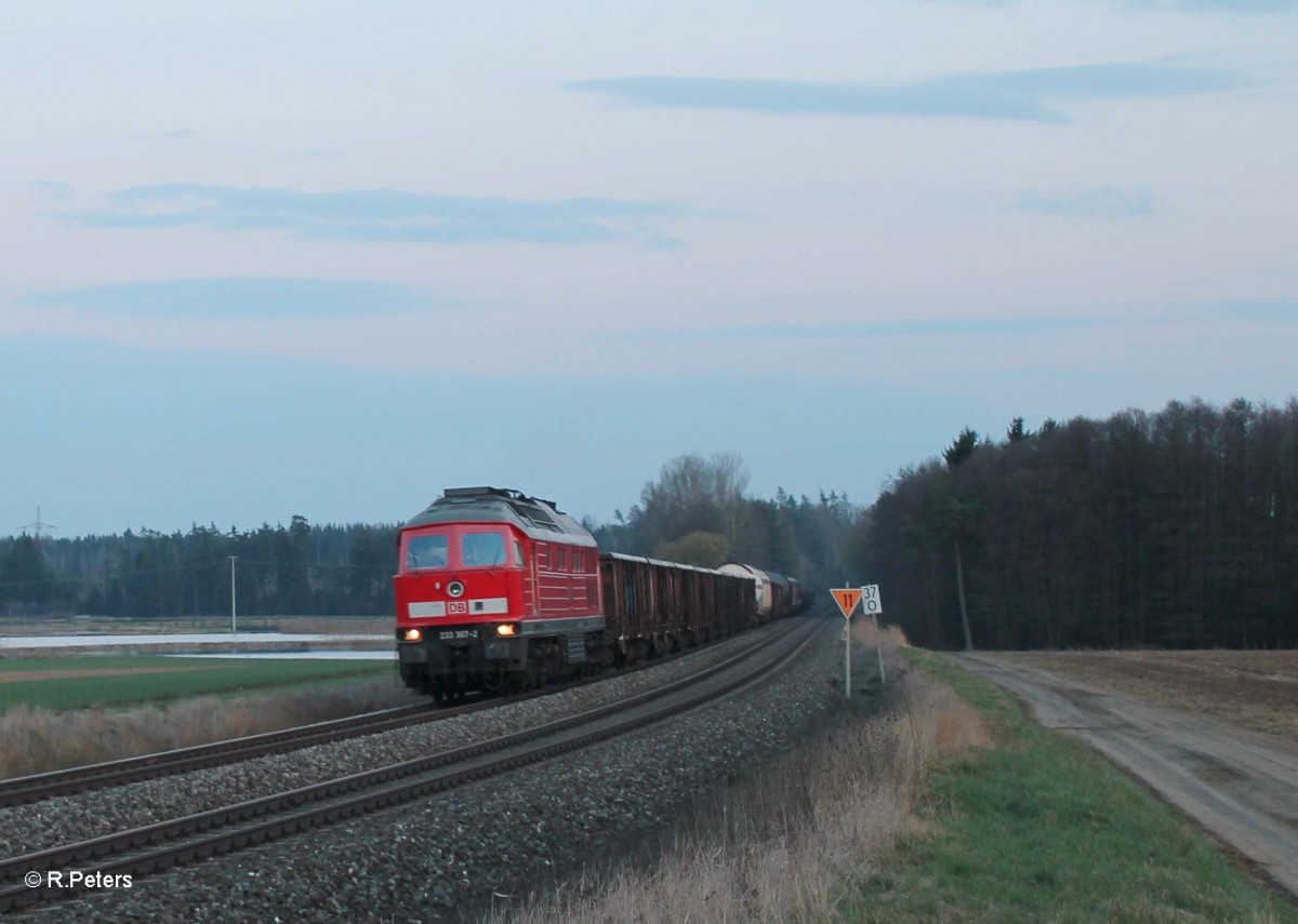 233 367 mit dem 51750 bei Oberteich. 27.03.14