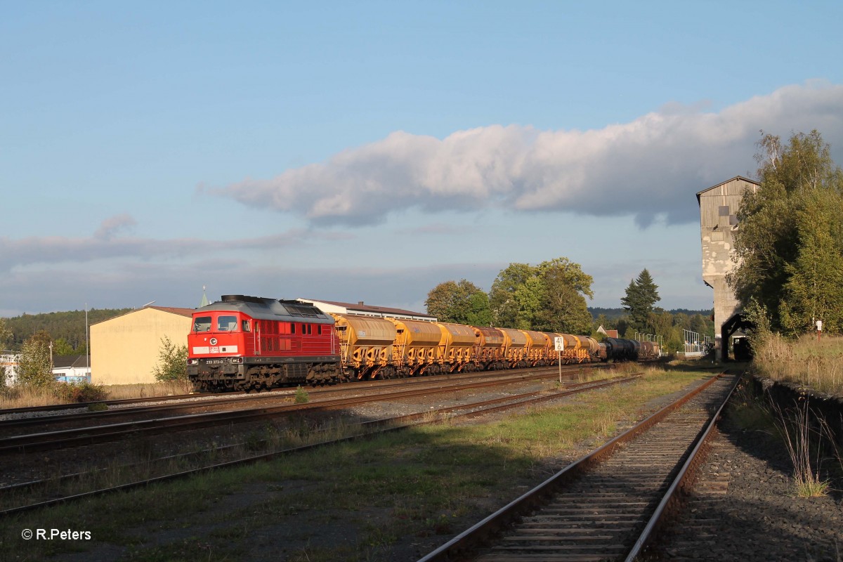 233 373 mit dem Frankenwaldumleiter 51750 Nürnberg - Leipzig Engelsdorf in Pechbrunn. 23.09.14