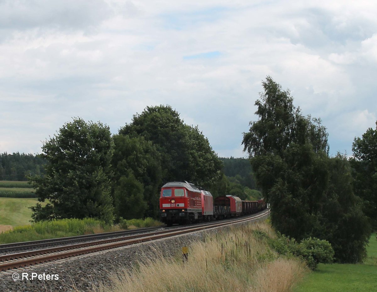 233 510 + GA 145 mit dem 51723 Nürnberg - Leipzig Engelsdorf bei Naabdemenreuth. 30.07.16