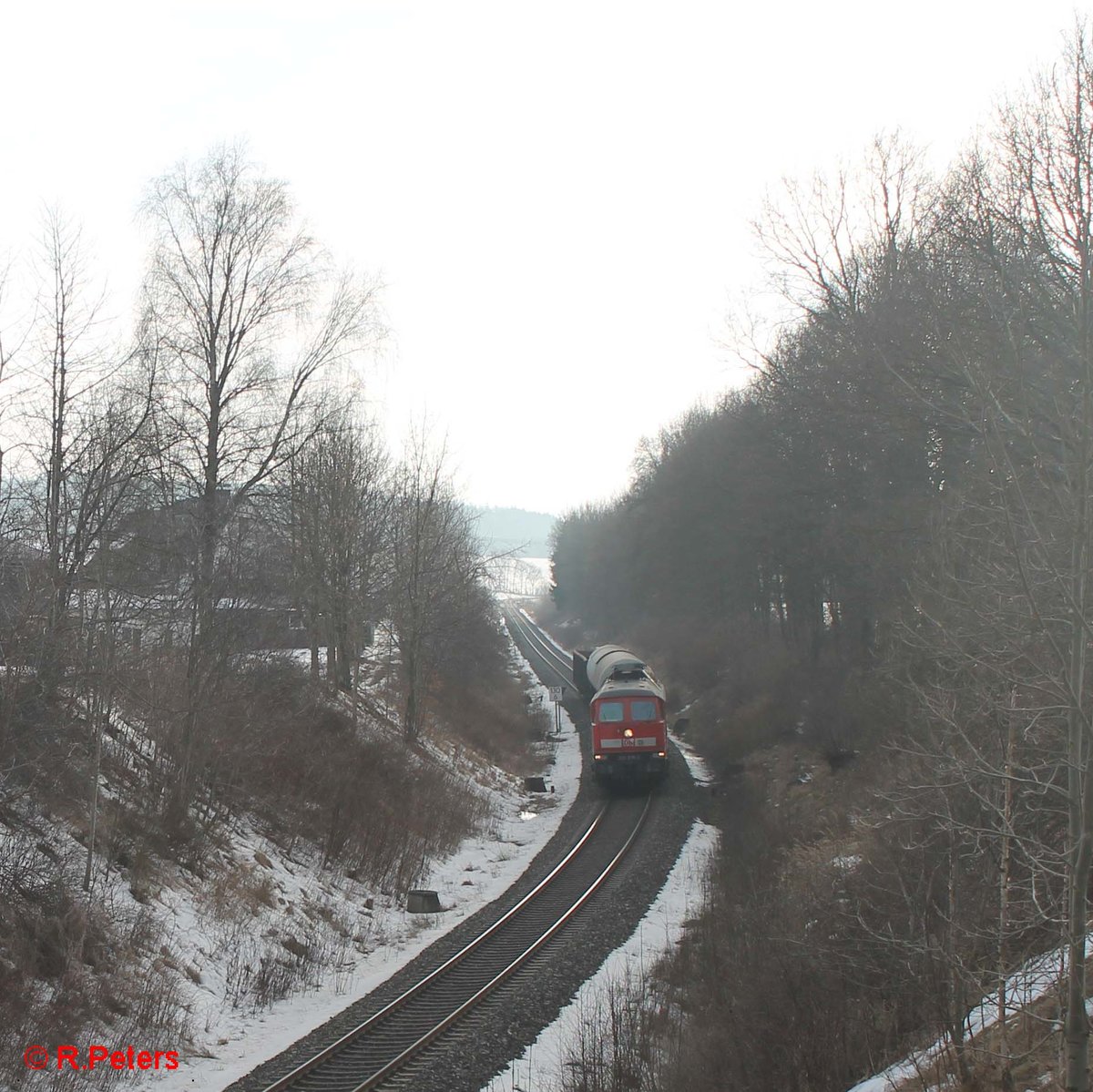 233 698-0 mit dem 45365 NNR - XTCH bei Seußen. 16.02.17