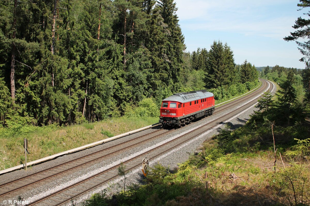 233 698 Lz von Hof nach Marktredwitz zwischen Neudes und Röslau. 03.06.22