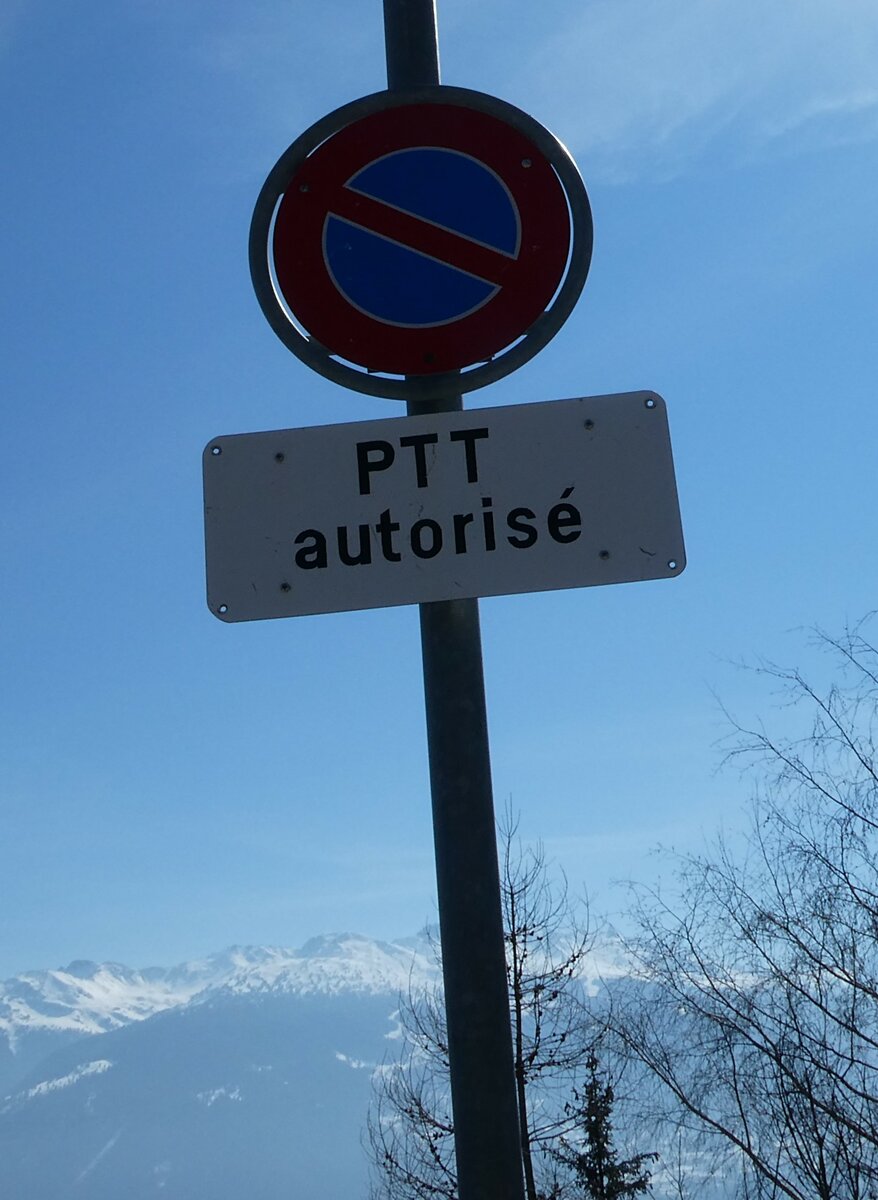 (233'418) - PTT autoris am 7. Mrz 2022 in Anzre, Tlcabine