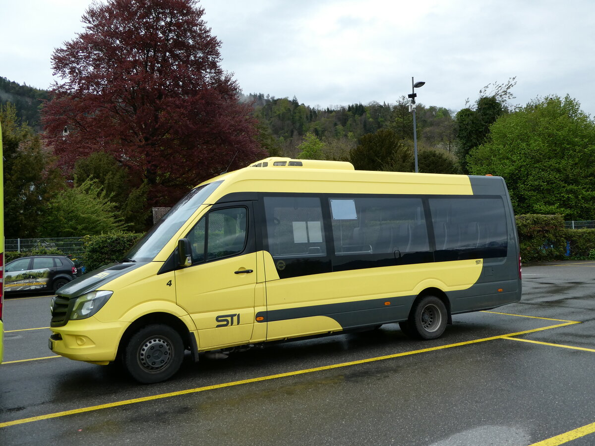 (234'833) - STI Thun - Nr. 4/BE 841'004 - Mercedes am 26. April 2022 bei der Schifflndte Thun