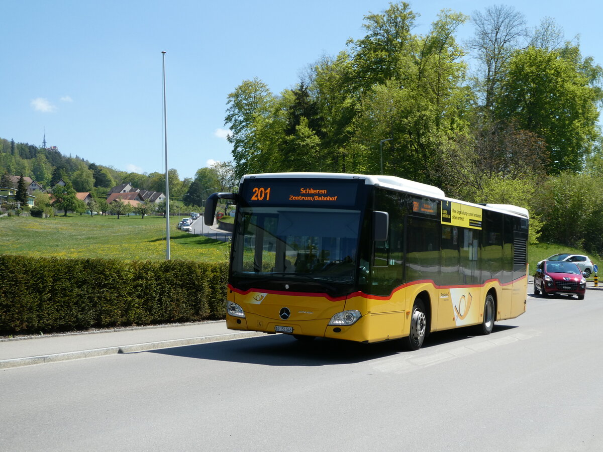 (235'039) - Stutz, Jonen - Nr. 348/AG 151'546 - Mercedes am 2. Mai 2022 in Ringlikon, Langwis 