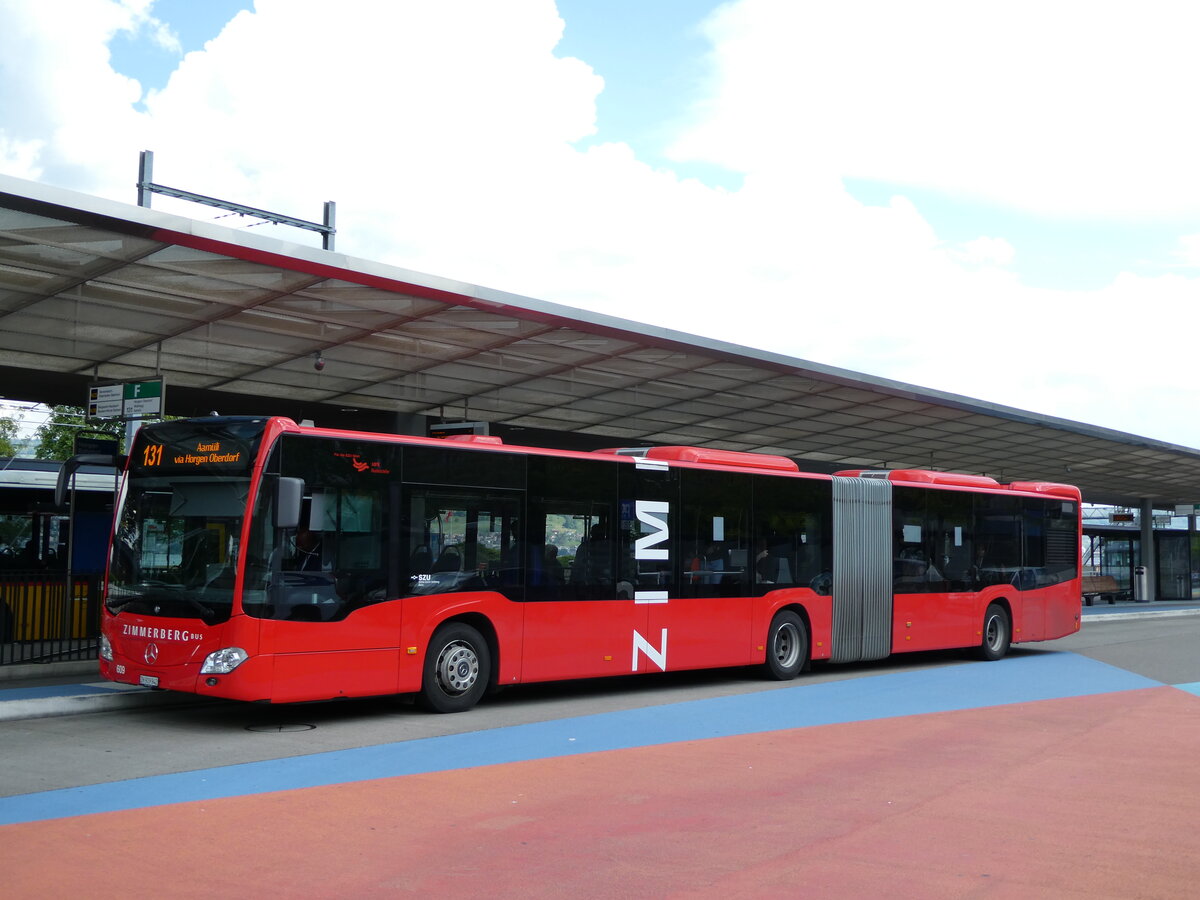 (235'138) - AHW Horgen - Nr. 609/ZH 919'942 - Mercedes am 4. Mai 2022 beim Bahnhof Horgen