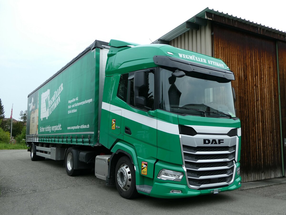 (235'287) - Wegmller, Attikon - DAF am 7. Mai 2022 in Attikon, Wegmller