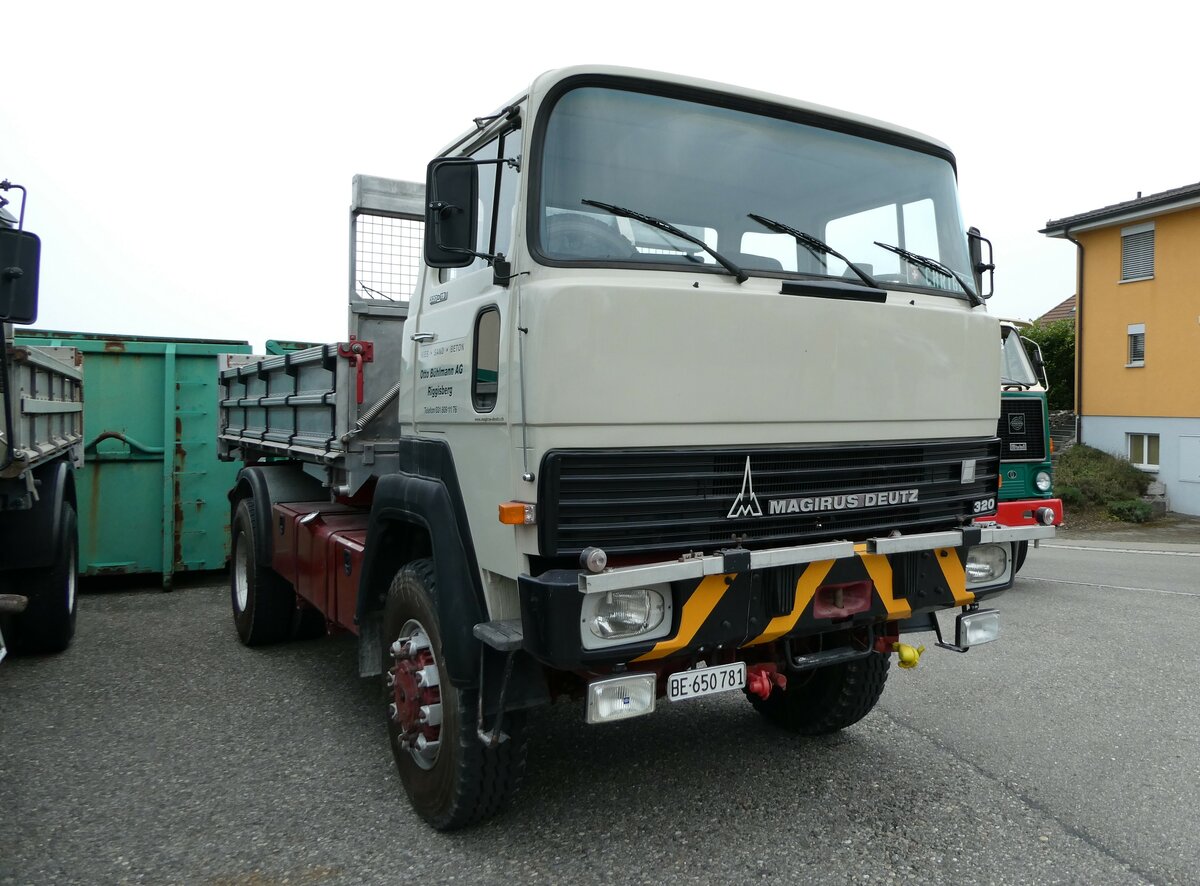 (235'310) - Bhlmann, Riggisberg - BE 650'781 - Magirus-Deutz am 7. Mai 2022 in Attikon, Wegmller