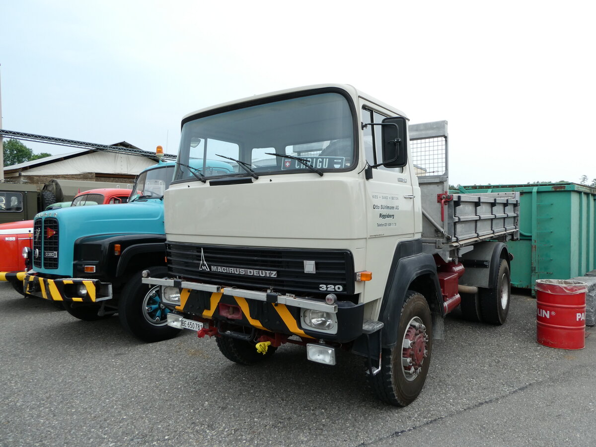 (235'311) - Bhlmann, Riggisberg - BE 650'781 - Magirus-Deutz am 7. Mai 2022 in Attikon, Wegmller