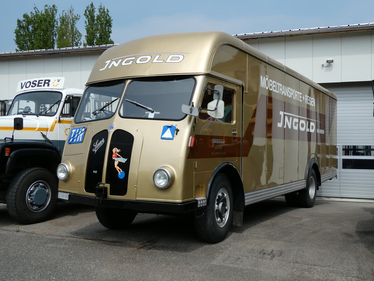 (235'370) - Ingold, Heiden - Nr. 1/SG 500'005 - Saurer am 7. Mai 2022 in Attikon, Wegmller