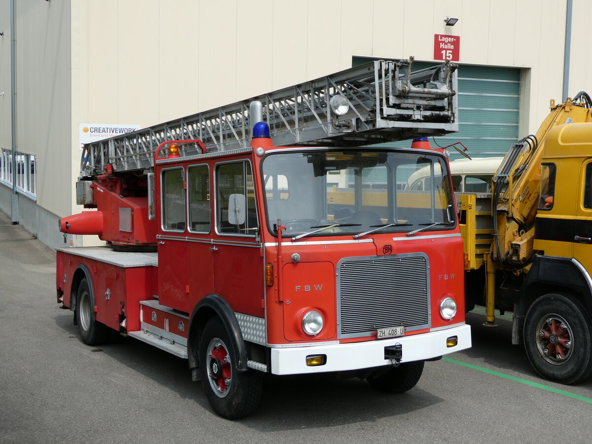(235'389) - FBW - ZH 408 U - am 7. Mai 2022 in Attikon, Wegmller