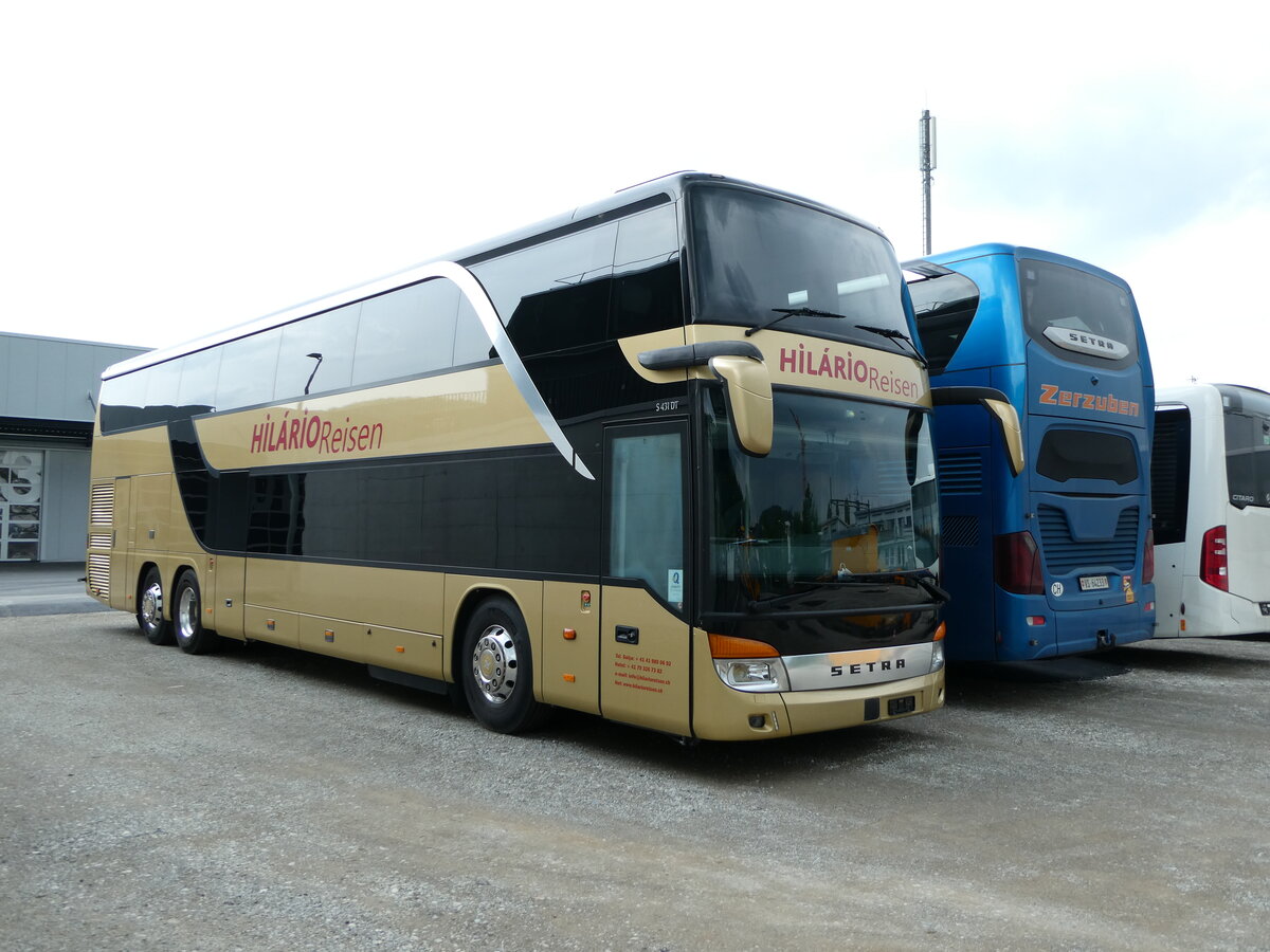 (235'423) - Hilrio, Schtz - Setra am 7. Mai 2022 in Winterthur, EvoBus