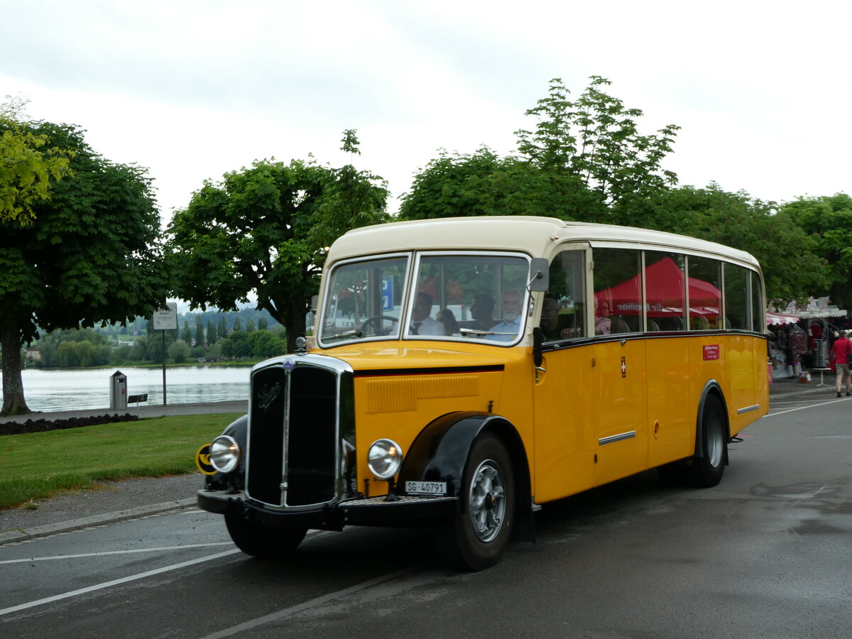 (235'769) - Baumgartner, Horn - SG 40'791 - Saurer am 21. Mai 2022 in Arbon, Arbon Classics