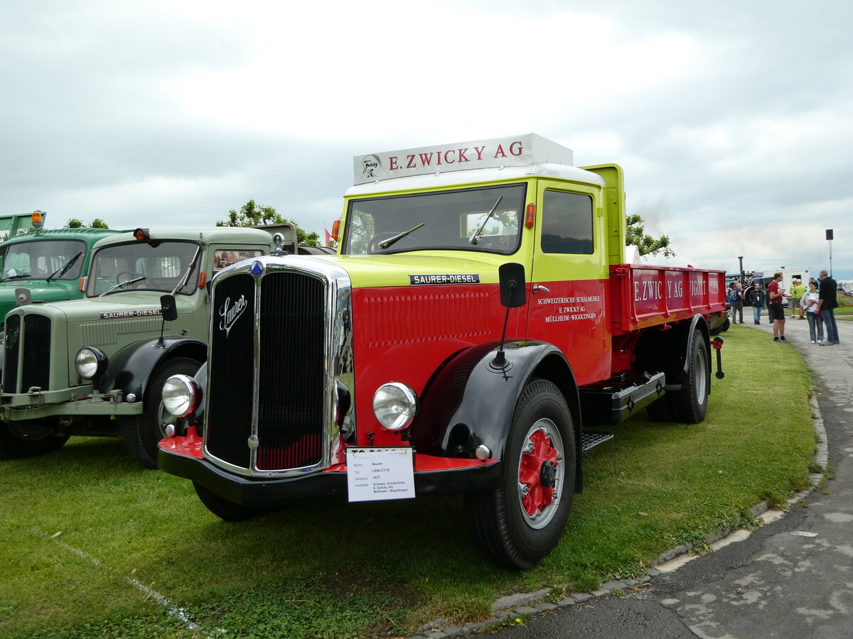 (235'776) - Zwicky, Mllheim - Saurer am 21. Mai 2022 in Arbon, Arbon Classics