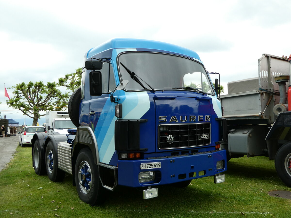 (235'784) - Saurer - ZH 725'619 - am 21. Mai 2022 in Arbon, Arbon Classics