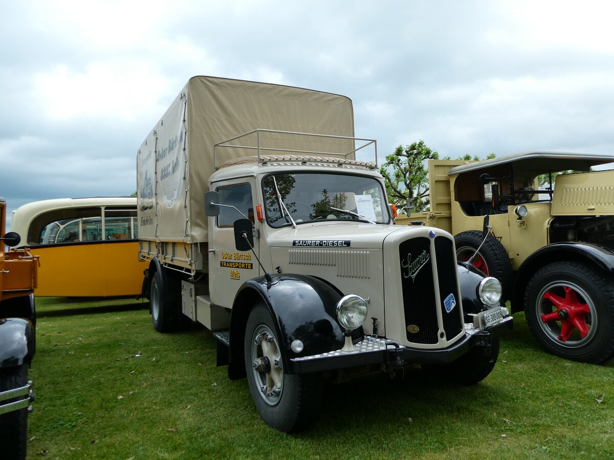 (235'802) - Brtsch, Mels - SG 388'008 - Saurer am 21. Mai 2022 in Arbon, Arbon Classics