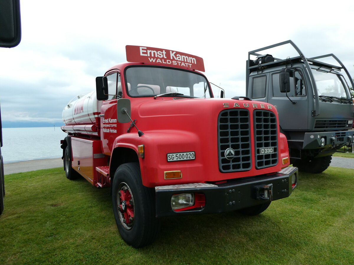 (235'808) - Kamm, Waldstatt - SG 500'020 - Saurer am 21. Mai 2022 in Arbon, Arbon Classics