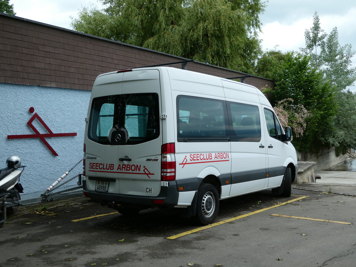 (235'843) - Seeclub, Arbon - TG 48'988 - Mercedes am 21. Mai 2022 in Arbon, Hafen