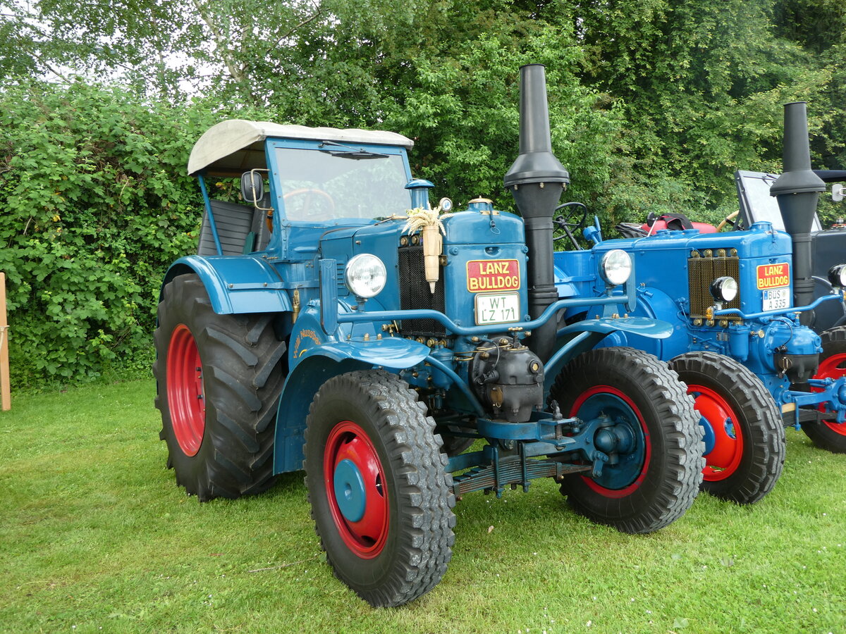 (235'873) - Lanz Bulldog - WT-LZ 171 - am 21. Mai 2022 in Arbon, Arbon Classics