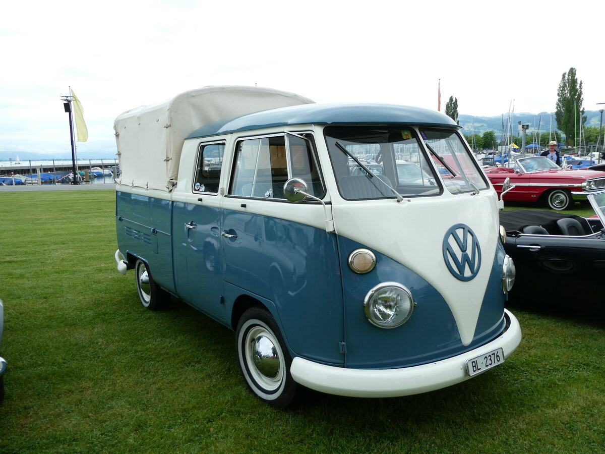 (235'972) - VW-Doppelkabine - BL 2376 - am 21. Mai 2022 in Arbon, Arbon Classics