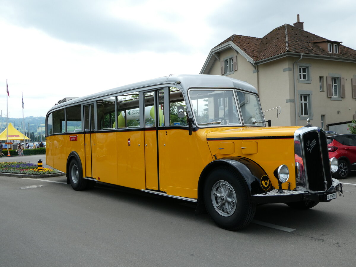 (236'076) - Baumgartner, Horn - Nr. 5/SG 329'777 - Saurer am 21. Mai 2022 in Arbon, Arbon Classics