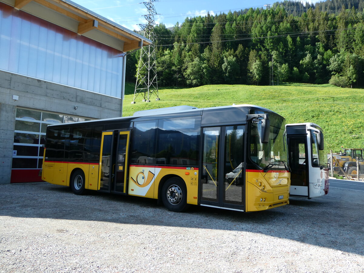 (236'221) - Marchetti, Airolo - TI 190'949 - Volvo am 26. Mai 2022 in Airolo, Neue Garage