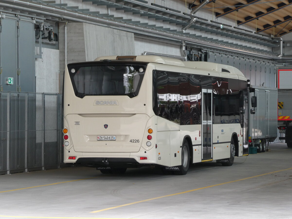 (236'413) - VBZ Zrich - Nr. 4226/ZH 540'615 - Scania am 28. Mai 2022 in Zrich, Garage Hardau