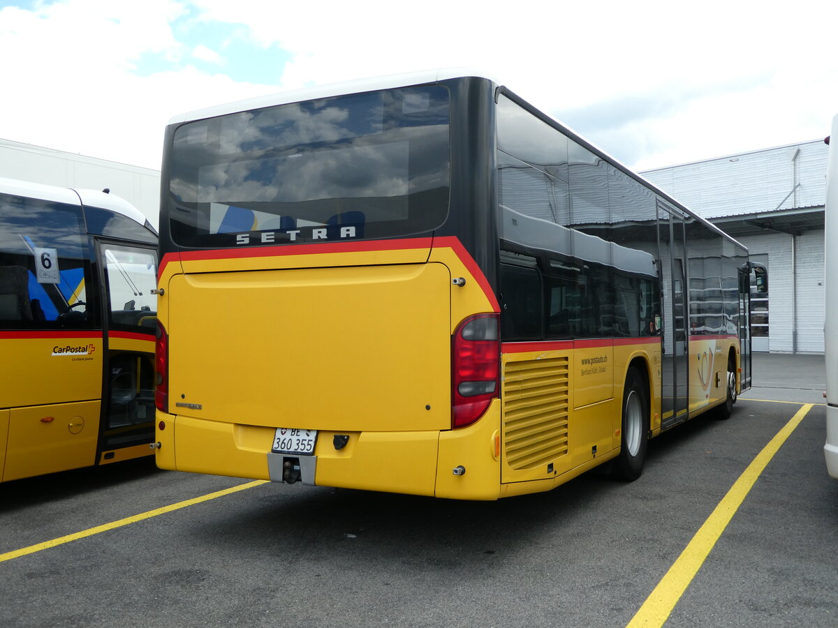 (236'489) - Kbli, Gstaad - Nr. 4/BE 360'355 - Setra am 29. Mai 2022 in Kerzers, Interbus