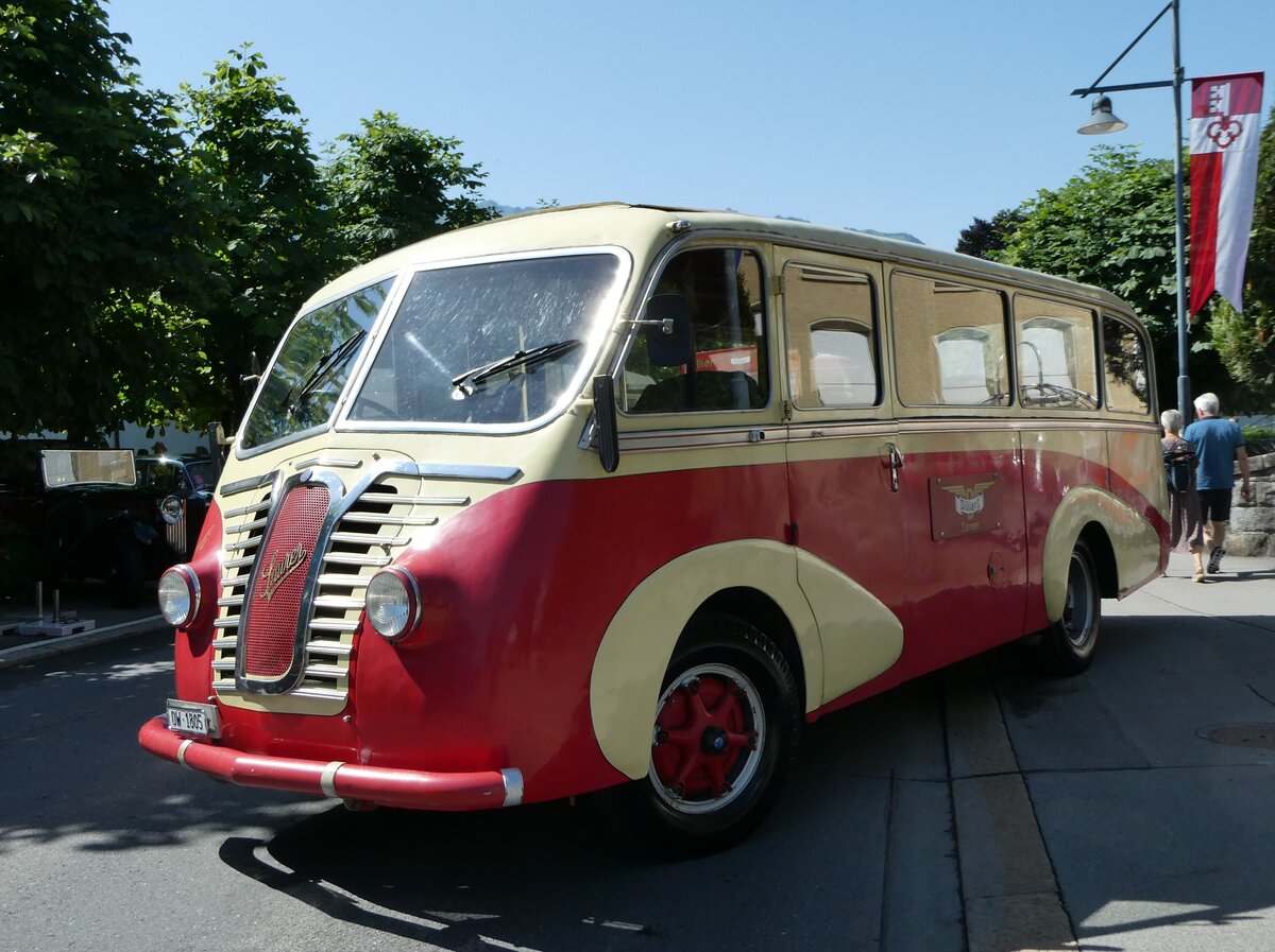 (236'566) - Dillier, Sarnen - OW 1085 - Saurer/R&J am 4. Juni 2022 in Sarnen, OiO