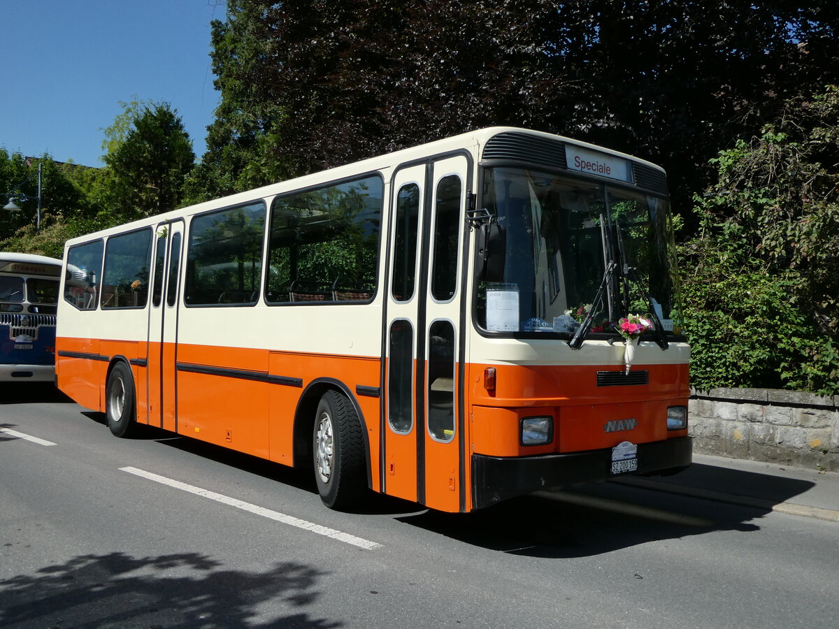 (236'578) - AWD Dienstleistungen, Hnenberg - SZ 200'159 - NAW/Hess (ex AMSA Chiasso Nr. 22; ex Tischhauser, Oberschan) am 4. Juni 2022 in Sarnen, OiO