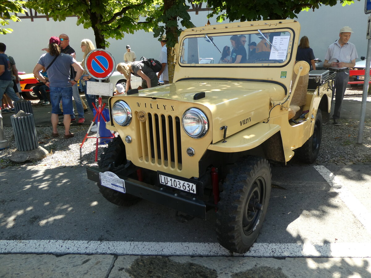 (236'613) - Willys - LU 103'634 - am 4. Juni 2022 in Sarnen, OiO